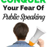 How To Conquer Your Fear Of Public Speaking PInterest Image