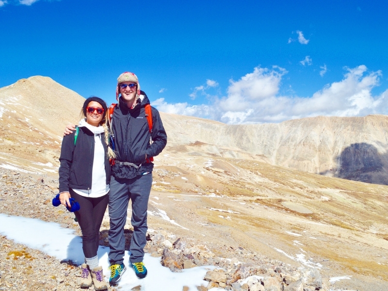 Michelle Schroeder-Gardner with her Husband