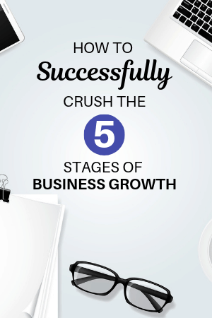 How to Successfully Crush the 5 Stages of Business Growth