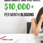 How to Ditch Your Corporate Job and Make $10,000 Per Month Blogging - Logan Allec