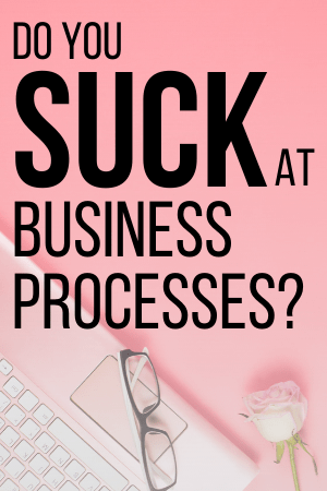 Do You Suck at Business Processes -- Business Process Management